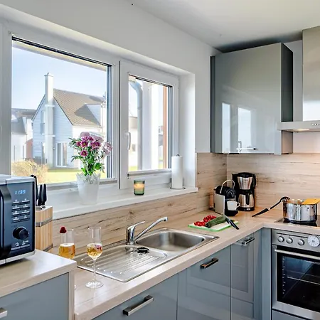 Hébergement de vacances Am By Seeblick Ferien Oro, Direkte Wasserlage,sauna,kamin Olpenitz