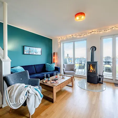 Am By Seeblick Ferien Oro, Direkte Wasserlage,sauna,kamin * Olpenitz